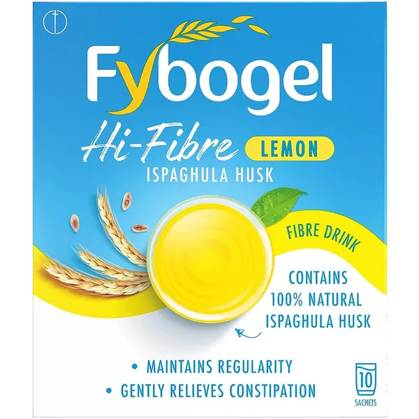 Fybogel Hi-Fibre Lemon Flavoured 10 Sachets