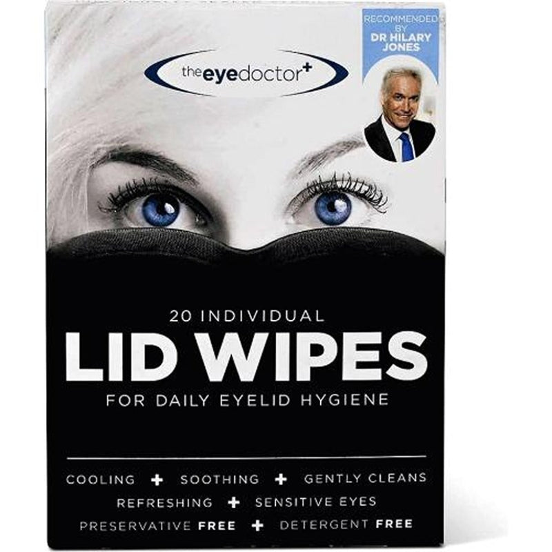 Eye Doctor Eye Lid Wipes 20 Wipes