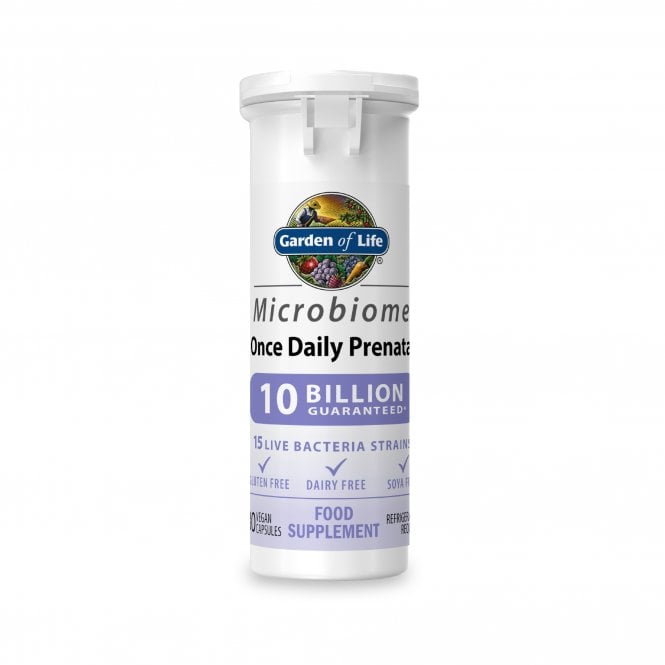 Garden of Life Microbiome Once Daily Prenatal 30 Capsules