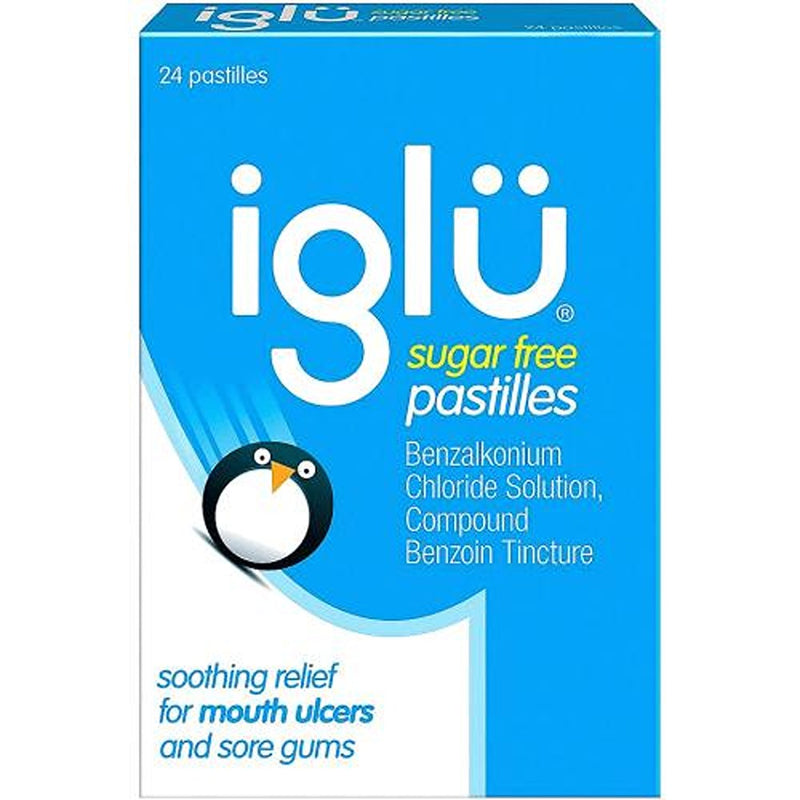 Iglu Sore Mouth Ulcer Pastilles 24s