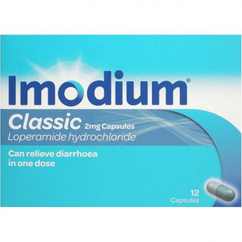 Imodium Classic 2 mg Capsules 12s