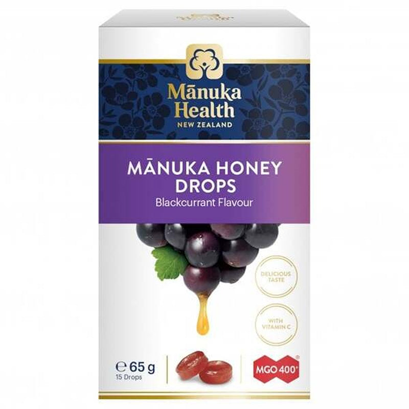 Manuka Honey Lozenges with Blackcurrant 65g