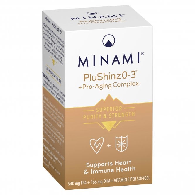 MINAMI PluShinzO-3 - Anti Ageing Complex  30 Softgels