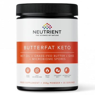 Neutrient Butterfat Keto Creamer with MCT Oil - 350g Powder