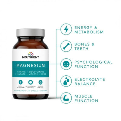 Neutrient Magnesium - 120 Capsules