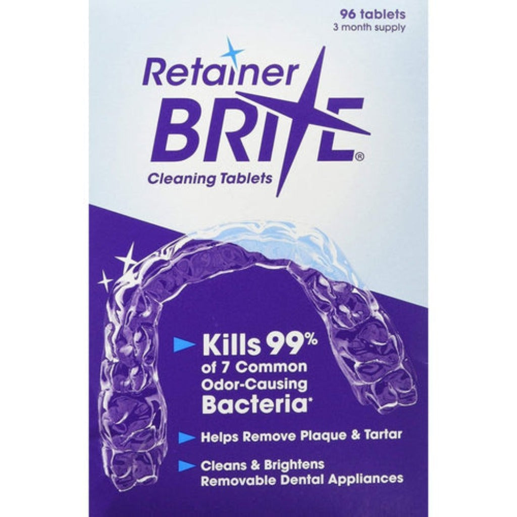 Retainer Brite Cleaning Tablets  96 Tablets