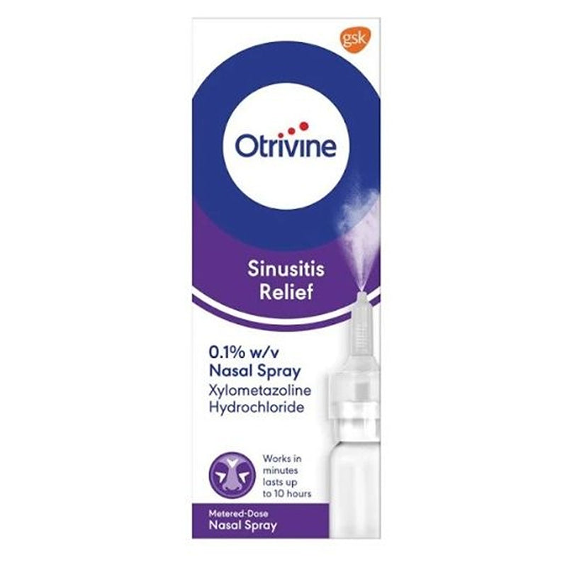Otrivine Sinusitis Relief Nasal Spray Adult 10ML