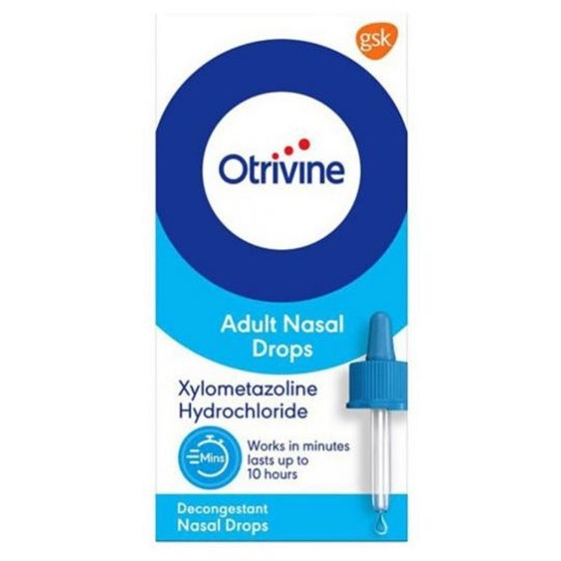 Otrivine Adult Nasal Drops 10ml