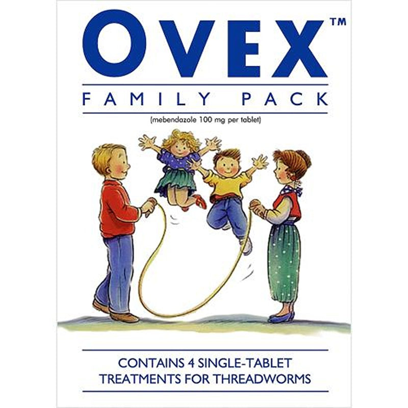 Ovex Tablets Family Pack 4 Tablets