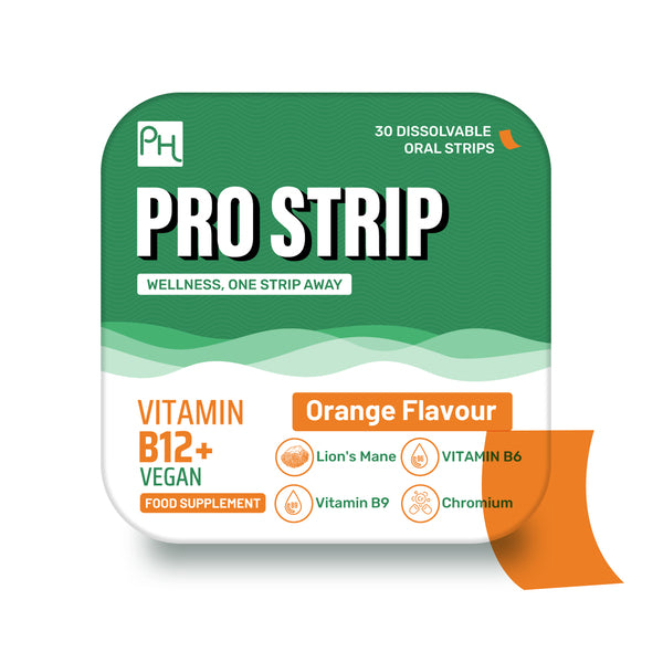 Prostrip Vitamin B12+ 30 Oral Vegan Strips