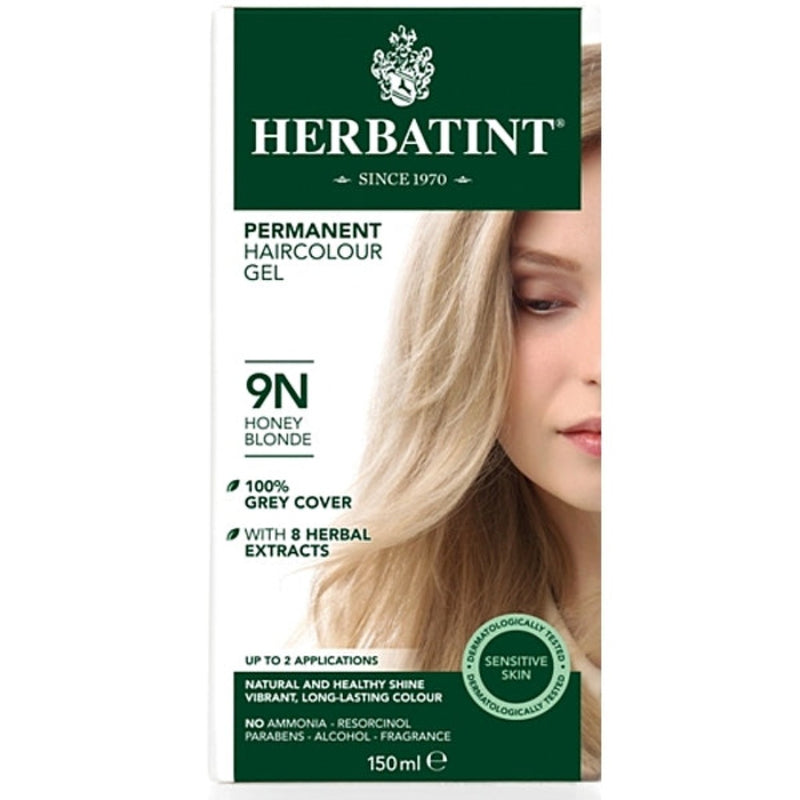 Herbatint Permanent Herbal Hair Colour 9N HONEY BLONDE 150ml