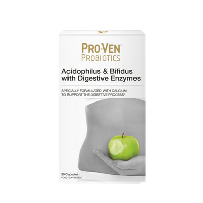 ProVen Probiotics Acidophilus + Bifidus with Digestive Enzymes - 30 Capsules