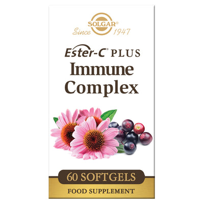 Solgar Ester-C Plus Immune Complex 60 Softgels
