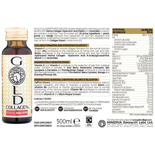 Gold Collagen Forte Ageless 10 Day Programme