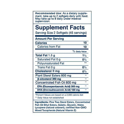 Wiley's Finest Cholesterol Support 90 Capsules