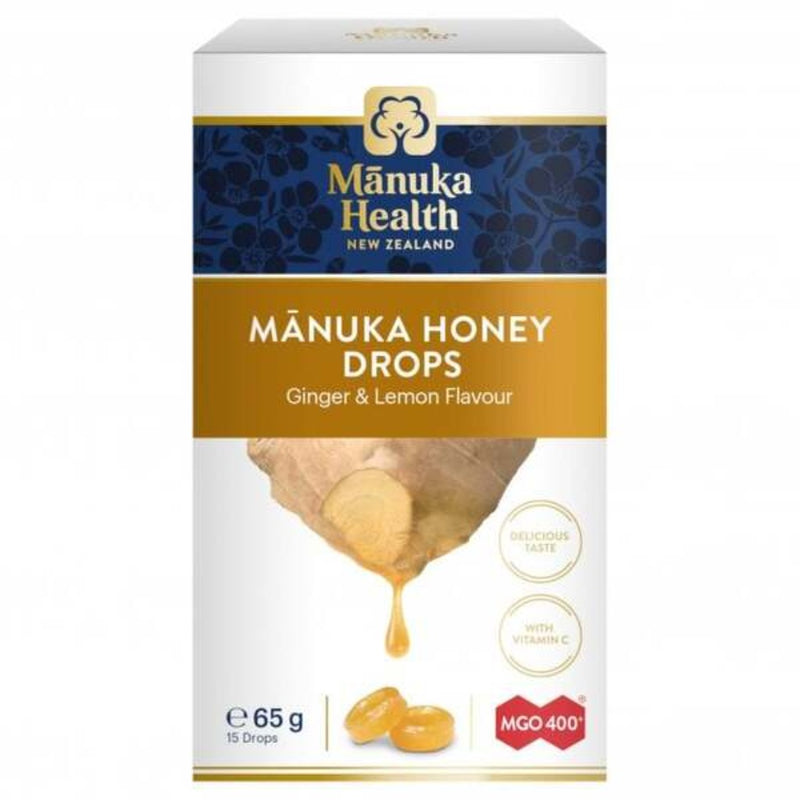 Manuka Honey Lozenges with Ginger and Lemon 65g