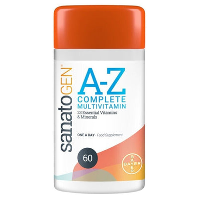 Santogen A-Z Complete Multivitamin Supplement 60 Tablets