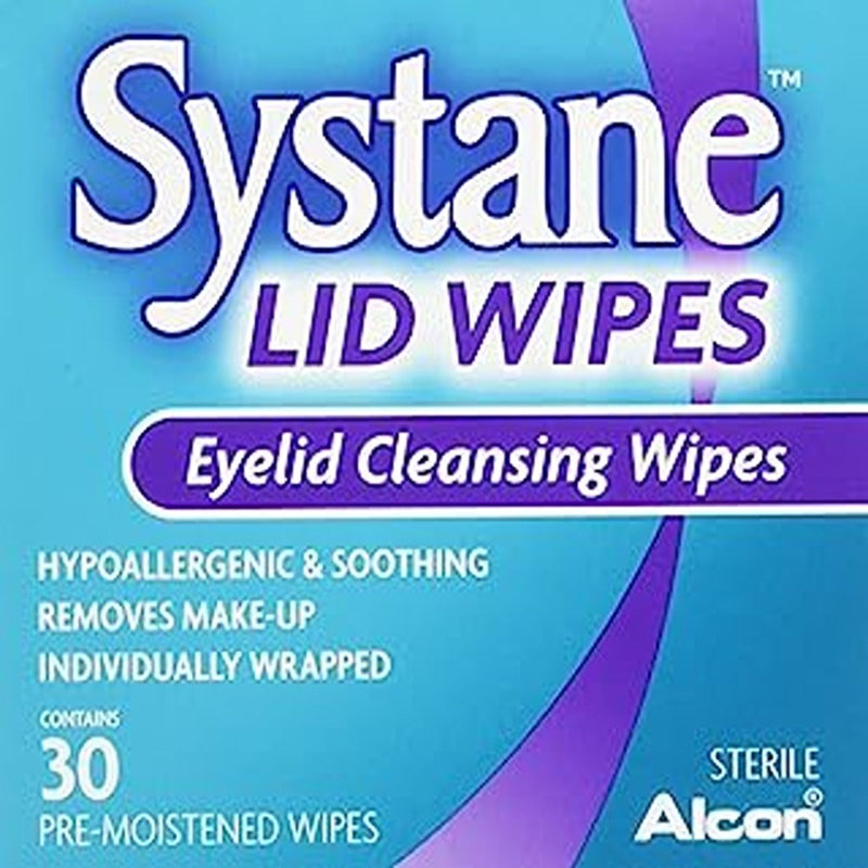 Systane Eyelid Cleansing Wipes Pack of 30