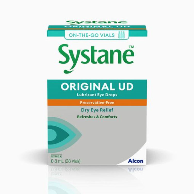 Systane Lubricating Eye Drops 28 Individual Vials