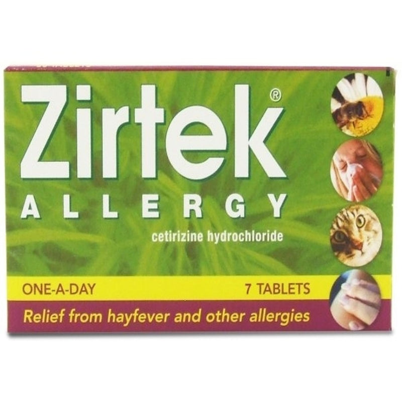 Zirtek Allergy 7 Tablets